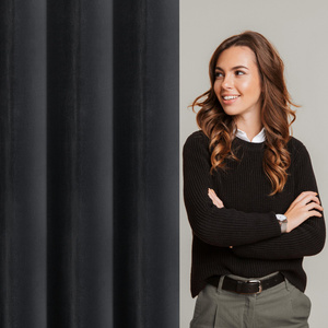 Zasłona 140 x 250 Dekoracyjna Welwet Nita Czar