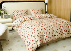 Bedding set 200 x 220 3 pieces Cotton Satin no. A1824