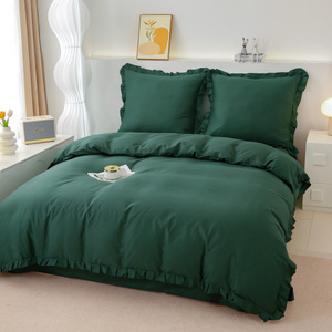 Bedding 140 x 200 2pcs Cotton with Ruffle Lynda 02