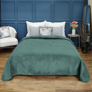 Bedspread 170 x 210 Herringbone Velvet Caden 05