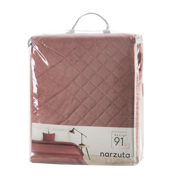 Narzuta 170 x 210 Pikowana Design91 Luiz3 Róż