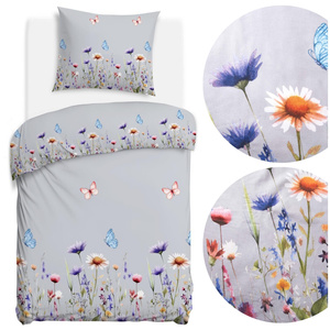 Pościel 140 x 200 2cz Flanela Bawełna Leta 31512/2