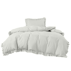 Bedding set 140 x 200 2 pcs with Ruffle Luxury Jowita 07