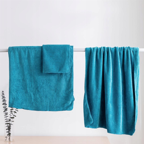 Towel 50 x 90 Microfiber Active 380 g/m2 Turquoise