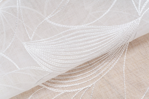 Decorative Curtain 145 x 270 Tape Cruz Voile 01