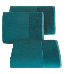 Towel 70 x 140 Cotton Lucy 06 500 GSM Turquoise