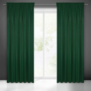 Blackout Logan Tape Curtain 140 x 270 Green