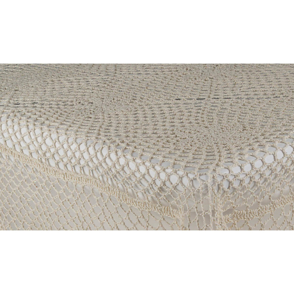Runner 40 x 90 Crocheted pattern 021 Beige