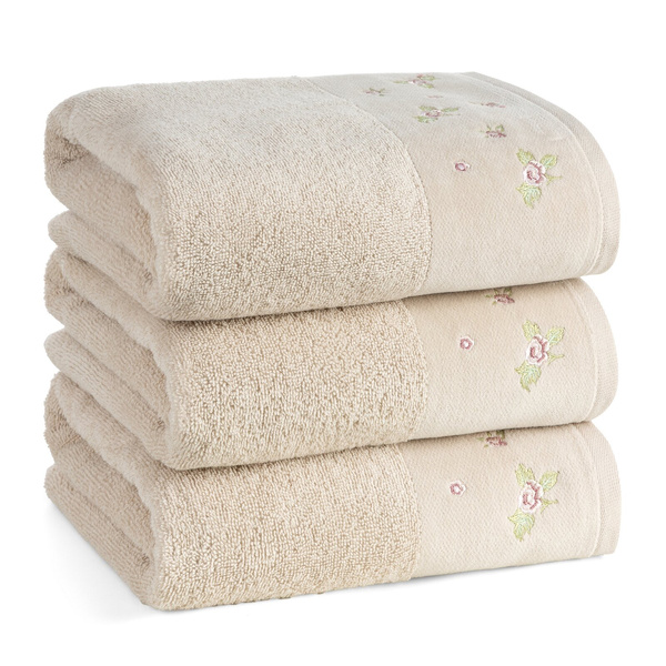 Ręcznik 70 x 140 Dalia 03 - 500 G/M2 Beżowy