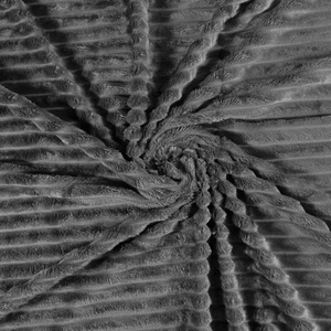 Blanket 200 x 220 Microfiber Plush Cadence Stripes 02