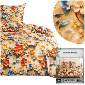 Bedding 140 x 200 2cz Satin Maria 3283