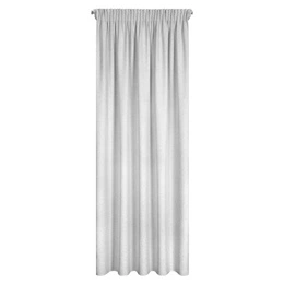 Zasłona 140 x 270 Dekoracyjna Taśma Eris J.Srebrny