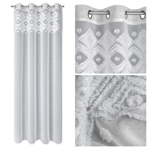 Curtain 140 x 250 Decorative Estera White