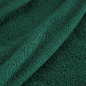 Blanket 170 x 210 Microfiber Boucle Bukla C.Green