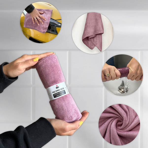 Towel 50 x 90 Quick-Drying Microfiber Iben 05