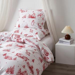 Bedding 160 x 200 3pc Satin Cotton Laponia