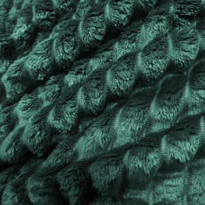 Blanket 160 x 200 Microfiber Stamped Stripes Nuvio 10