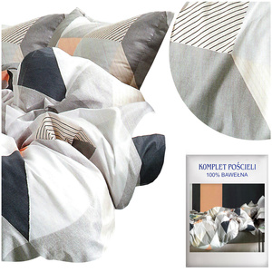 Bedding 160 x 200 3pc Satin Cotton No. A1494