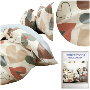 Bedding 200 x 220 3pc Satin Cotton No. A1512