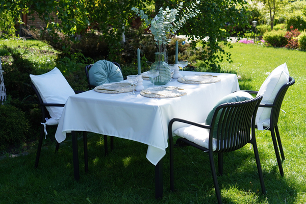 Tablecloth 140 x 280 Garden Waterproof Gaia Taupe