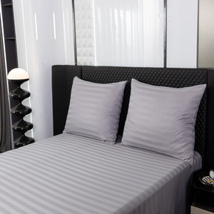 Bedding 160 x 200 3pc Satin Striped Ramiro 02