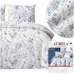 Pościel 200 x 220 3cz Satyna Bawełniana Aurela 05