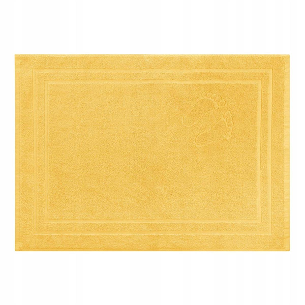 50 x 70 Bathroom Rug Cotton Mondo Mustard