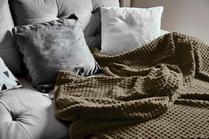 Blanket 160 x 200 Microfiber Stamped Larissa 04