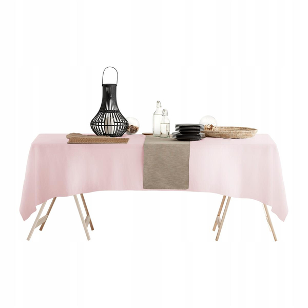 Bieżnik 40 x 140 Plamoodporny Viva Różowy