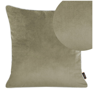 45 x 45 Decorative Velvet Pillowcase 57H Beige