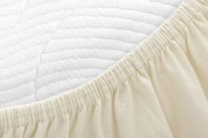 Jersey sheet with elastic 018_D Ecru 70x140