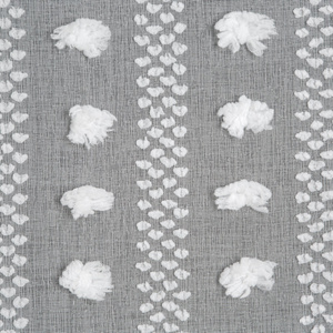 Zasłona 140 x 250 Dekoracyjna Przelotki Elenor Bia