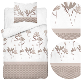 Pościel 140 x 200 2cz Asti Satynowa Bawełna 5489B