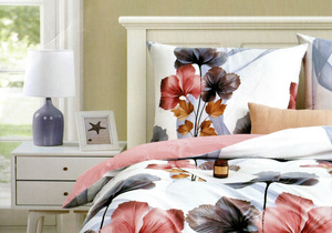 Bedding set 200 x 220 3 pcs Cotton Satin Elway 6281