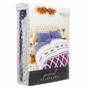 Bedding 220 x 200 3pc Flannel XMASS Christmas 2D
