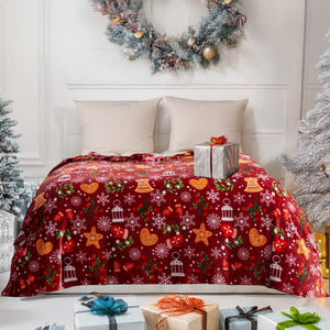 Koc 160 x 200 Mikrofibra Świąteczna Donato 12