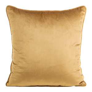 40 x 40 Decorative Velvet Pillowcase Mel 2 Black+Mio