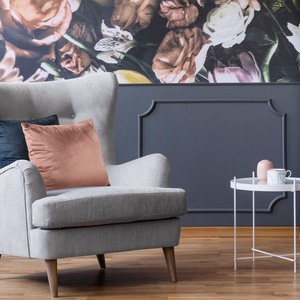 Poszewka Velvetowa Pierre 40 x 40 Srebrny