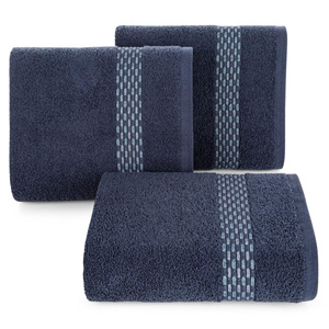 Riva 07 Navy Blue 50 x 90 Terry Bath Towel