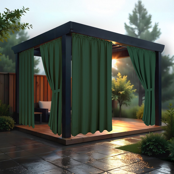 Zasłona 155 x 200 Ogrodowa Wodoodporna Rune A08