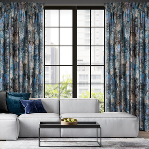 Zasłona 140 x 270 Welwet Taśma Ester Turkus