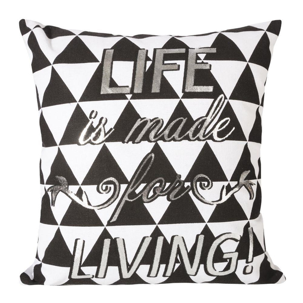 Decorative pillowcase Nela/2 40 x 40 Black