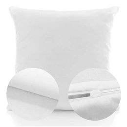 Cotton pillowcase 50 x 50 Uniform Ola White White