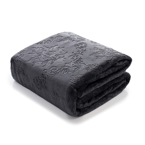 Koc 200 x 220 Mikrofibra Tłoczona Clemente 02