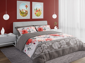 Bedding 160 x 200 3pc Satin Pure Sateen 007