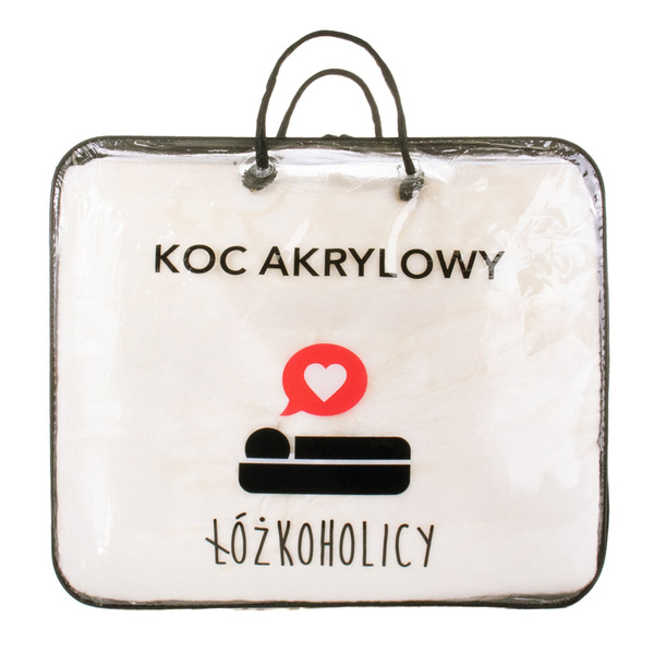 Koc 130 x 170 Akrylowy Jednolity Ciepły Yasemin 08