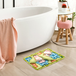 Magic 04 3D Non-Slip Absorbent Bathroom Mat