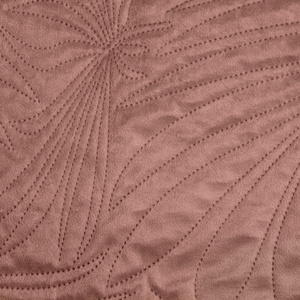 Bedspread 170 x 210 Quilted Velvet Luiz4 Pink