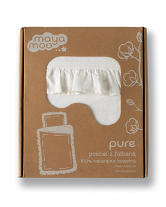 Pościel 100 x 135 Bawełna Maya Mo Z Falbaną 01