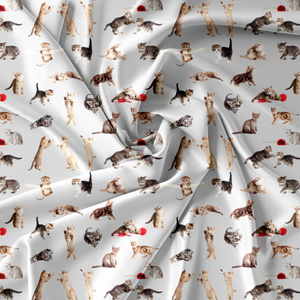 Bedding 160 x 200 3 pcs Satin Maria 2704